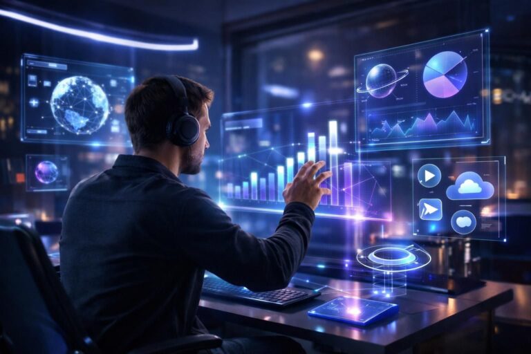découvrez comment les interfaces immersives transforment le web en un espace interactif, allant au-delà de la simple information pour offrir des expériences engageantes et innovantes.