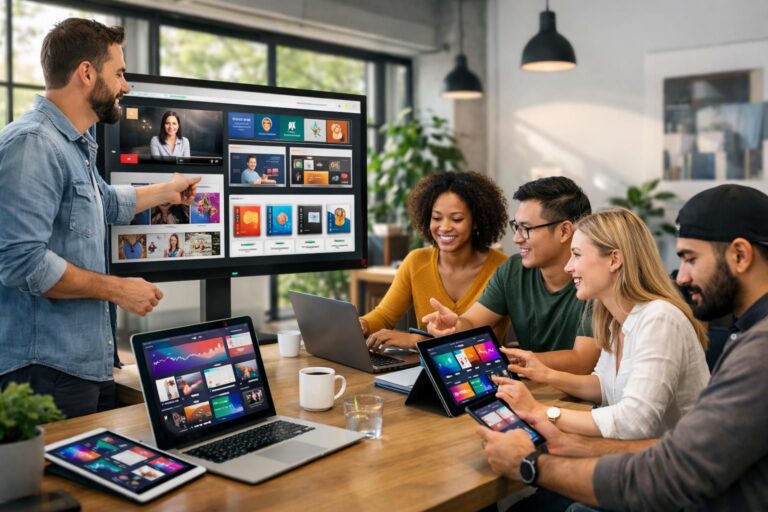 découvrez comment les entrepreneurs du web innovent en créant des modèles hybrides combinant média, formation et produits digitaux pour transformer l'expérience utilisateur.