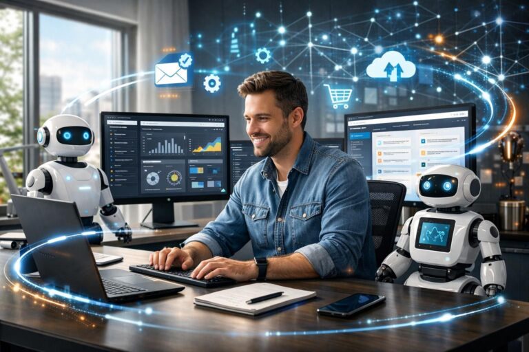 découvrez comment les outils d’automatisation révolutionnent la gestion des entreprises en ligne pour les entrepreneurs, en optimisant productivité et efficacité.